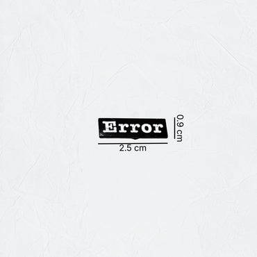 Badge Error - 2