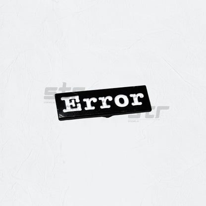 Badge Error - 2