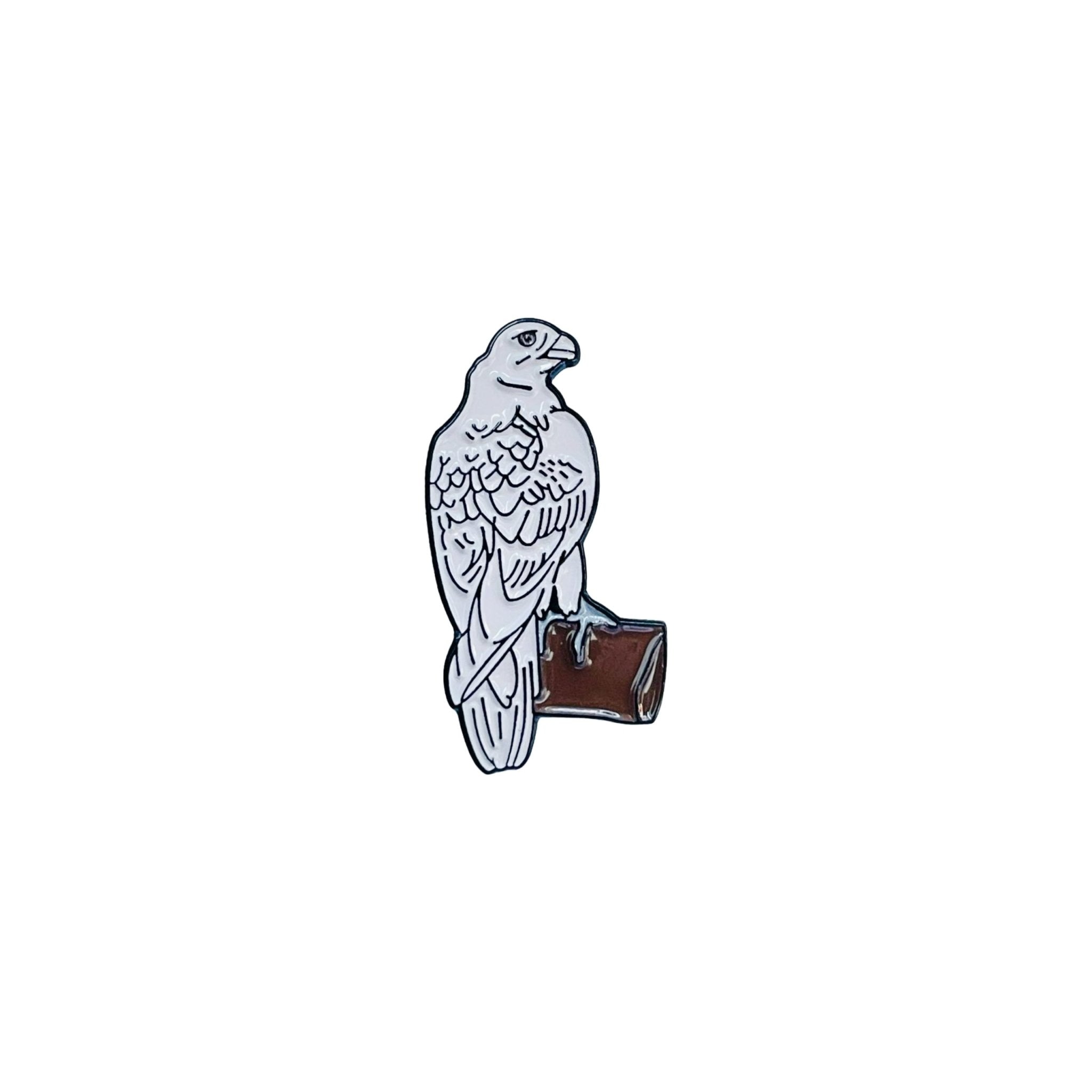 Badge Falcon - Grey