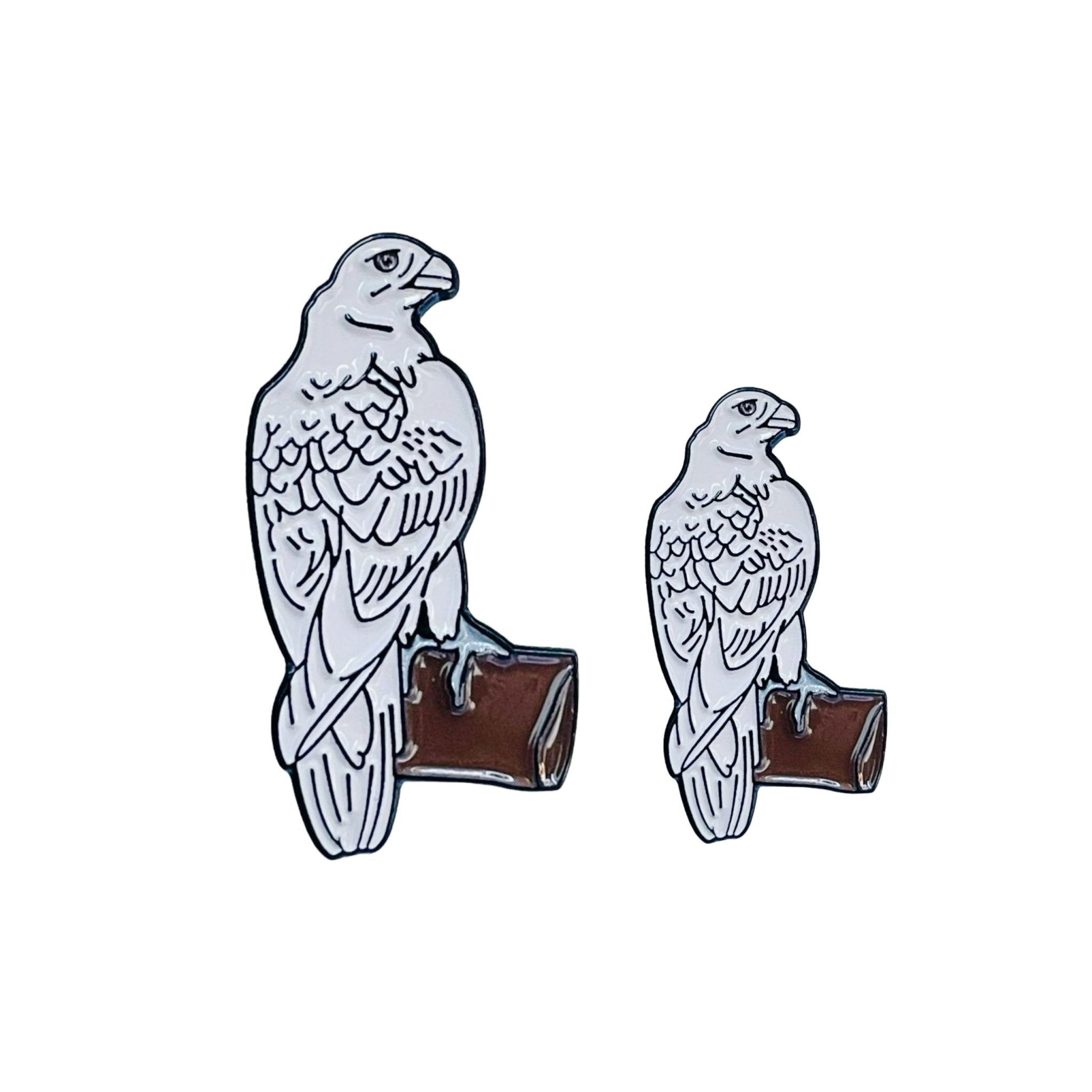 Badge Falcon - Grey