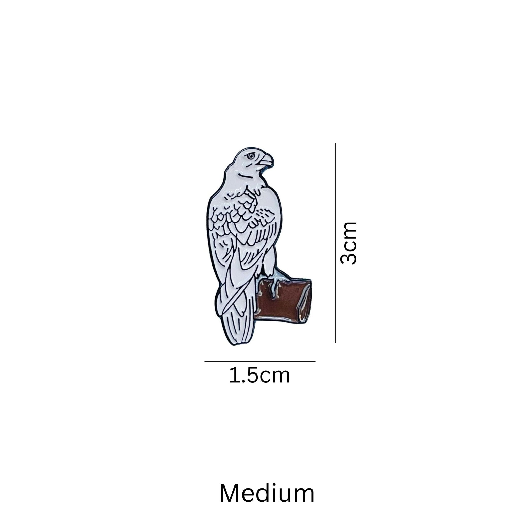 Badge Falcon - Grey