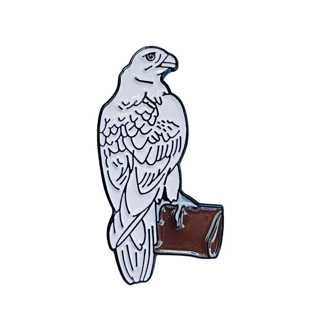 Badge Falcon - Grey