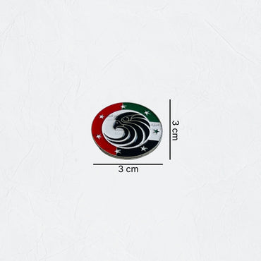 Badge Falcon UAE Flag