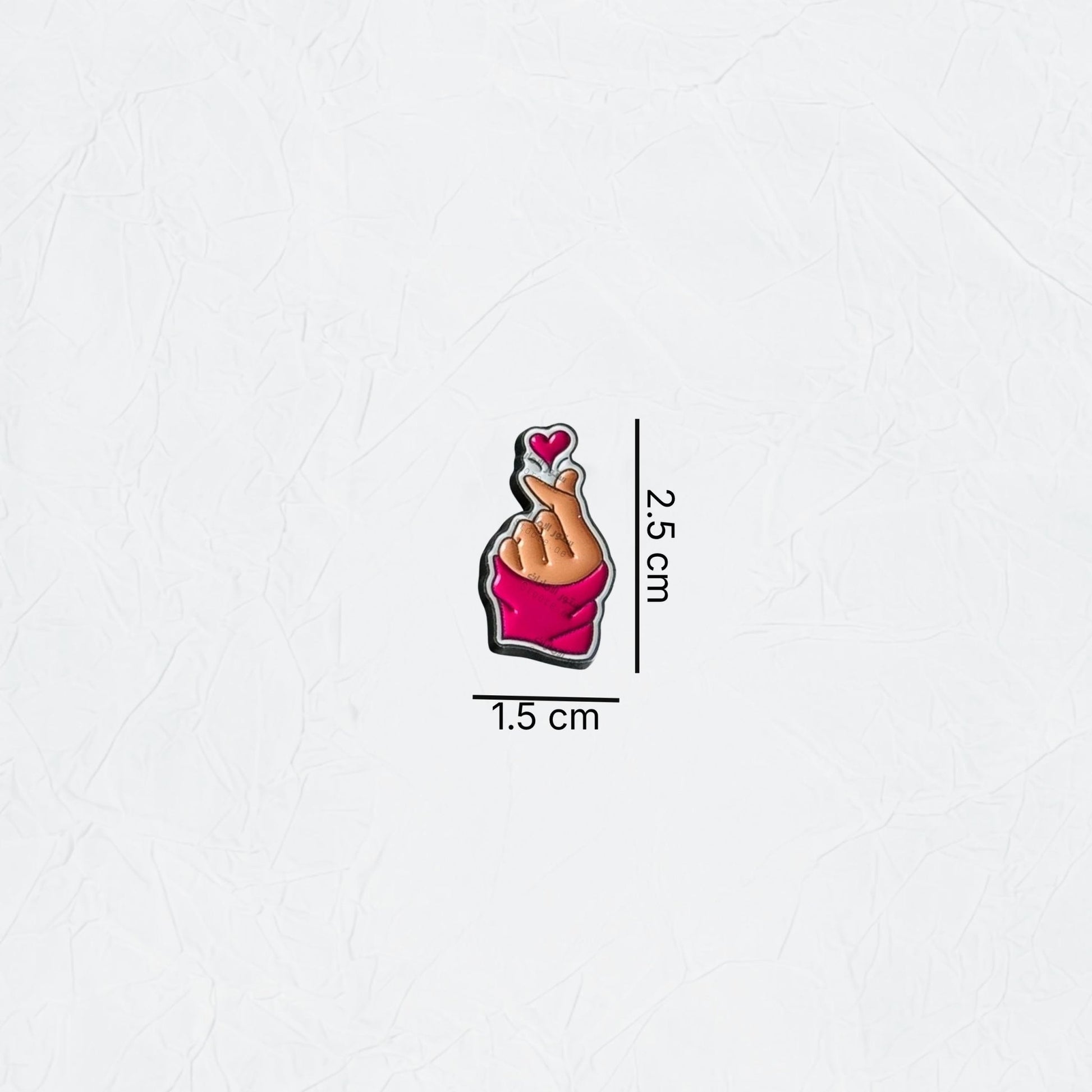 Badge Finger Heart - 2