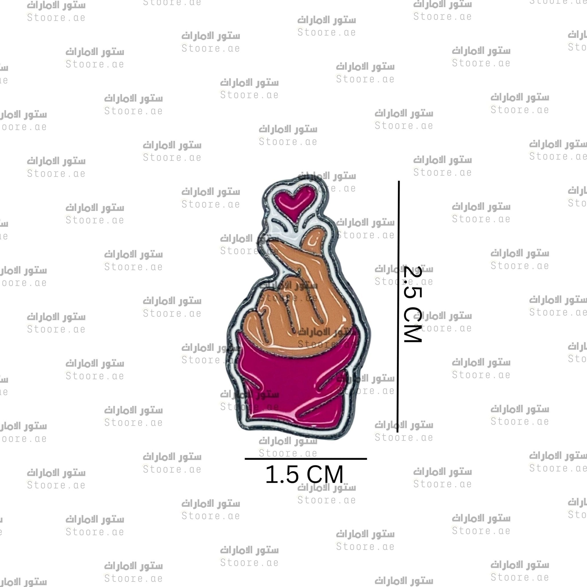 Badge Finger Heart - 2