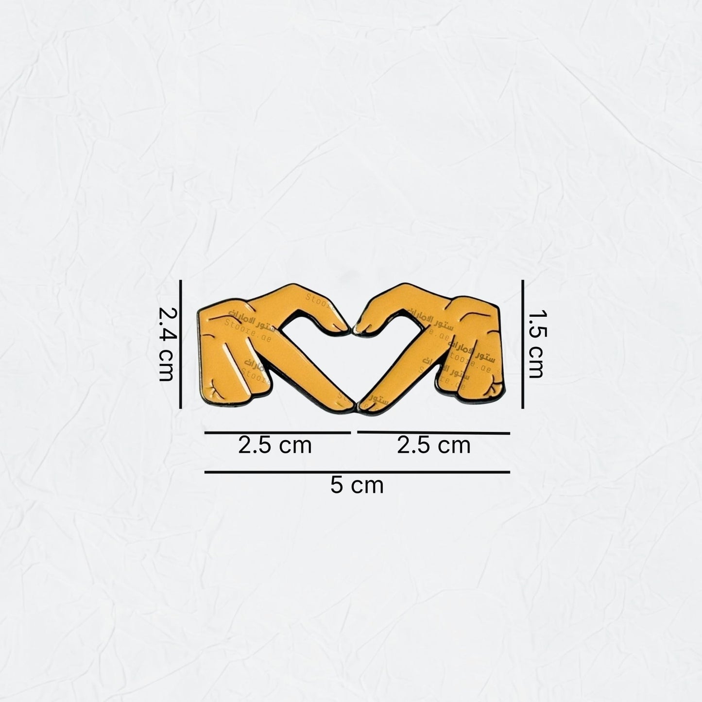 Badge Finger Heart - 3