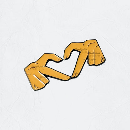 Badge Finger Heart - 3