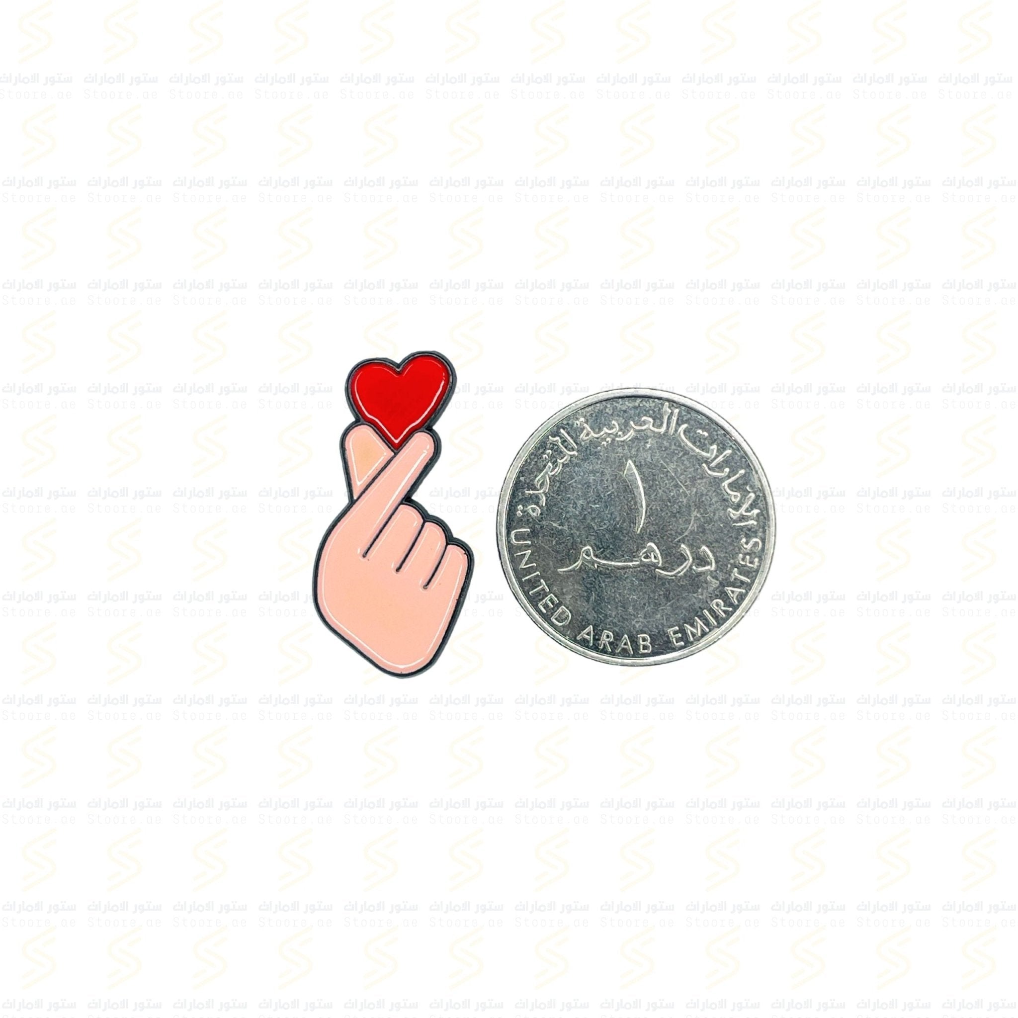Badge Finger heart - 1