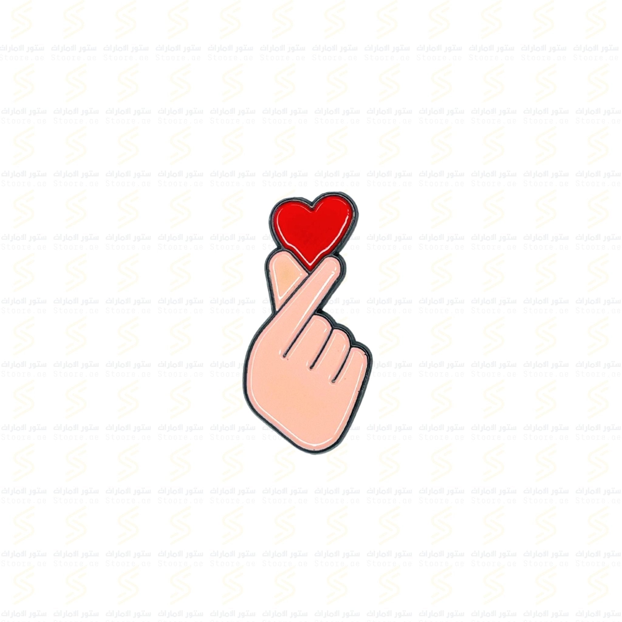 Badge Finger heart - 1