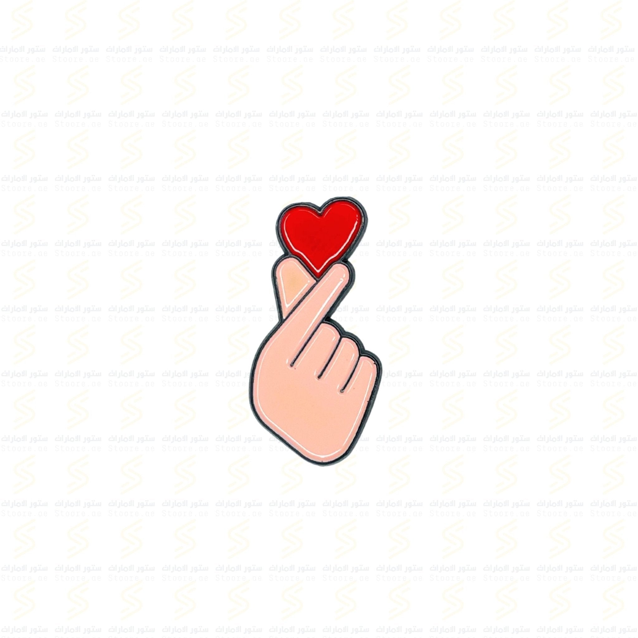 Badge Finger heart