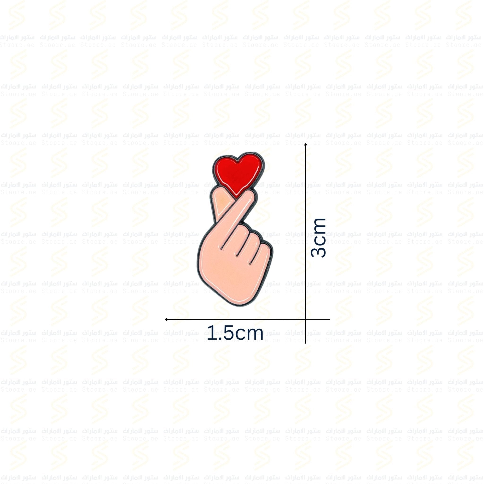 Badge Finger heart