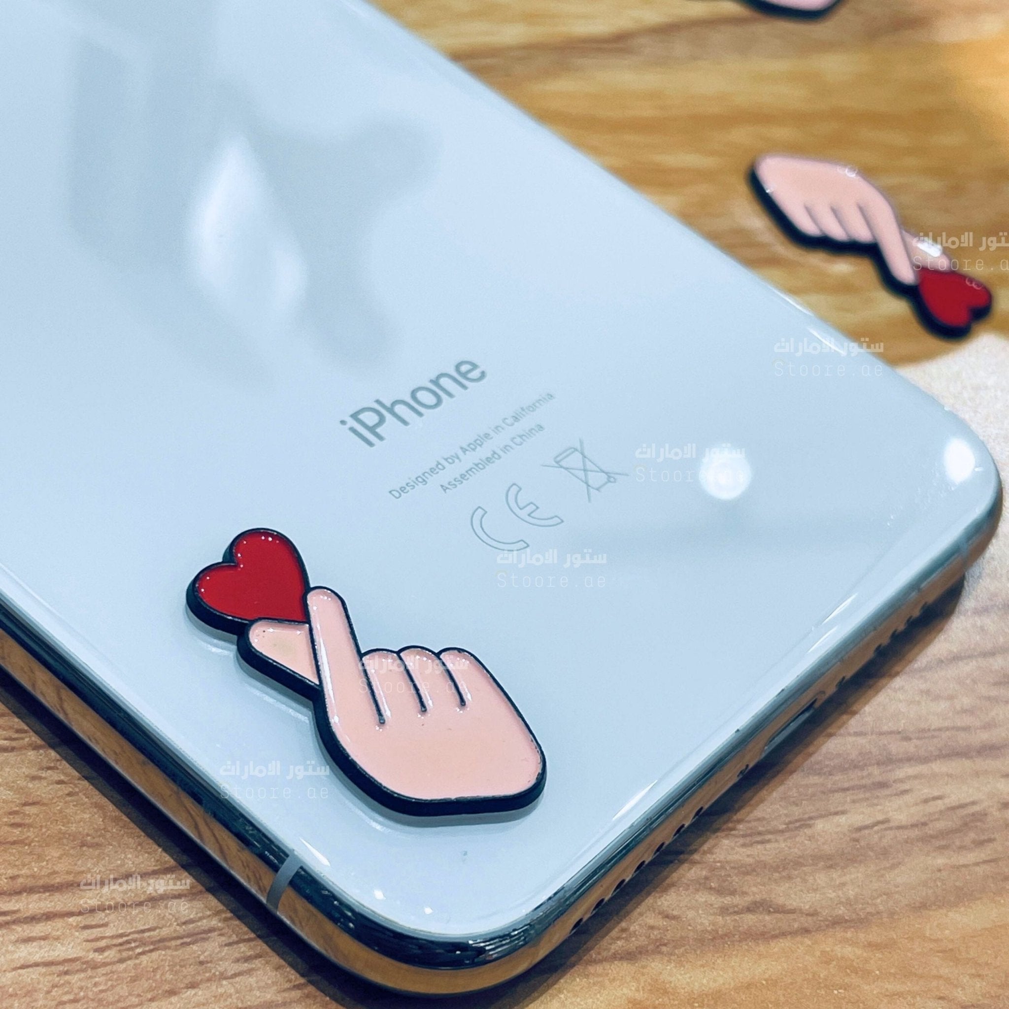 Badge Finger heart