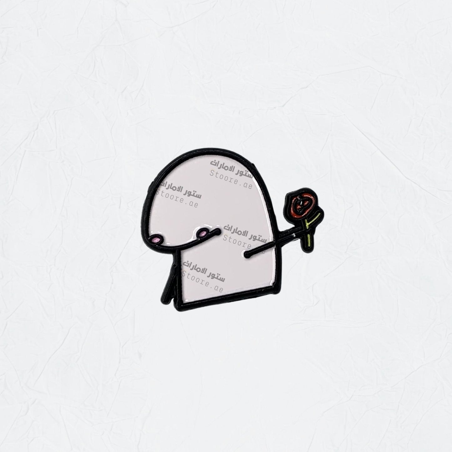 Badge Flork Flower