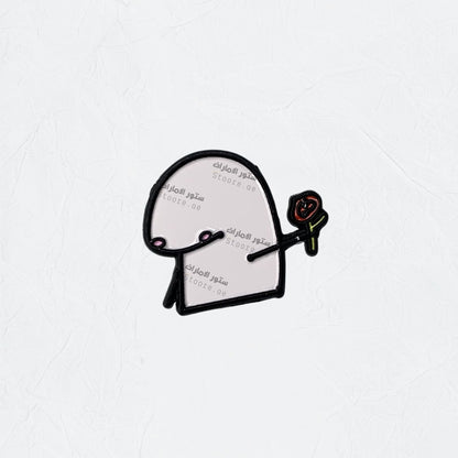 Badge Flork Flower