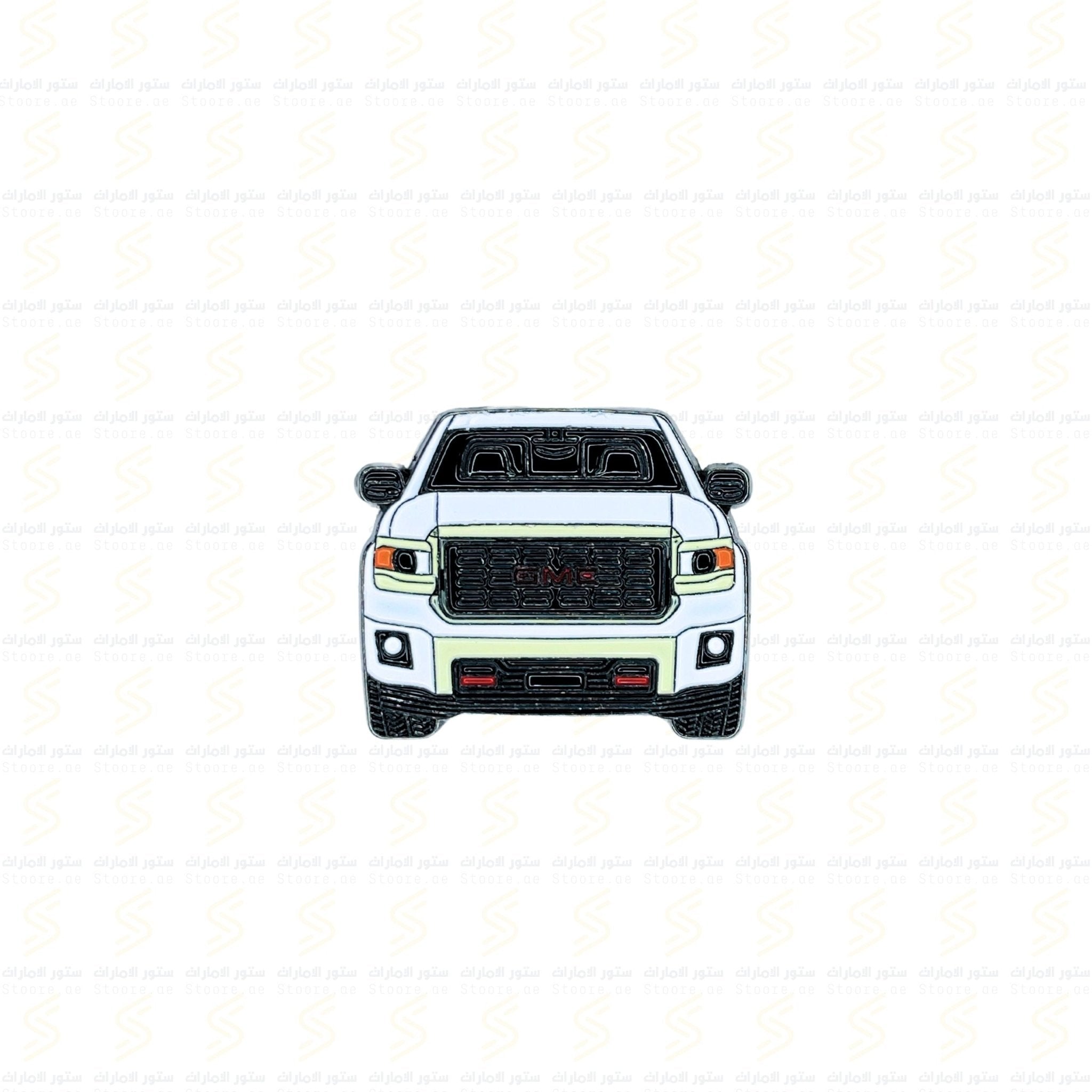 Badge GMC - White