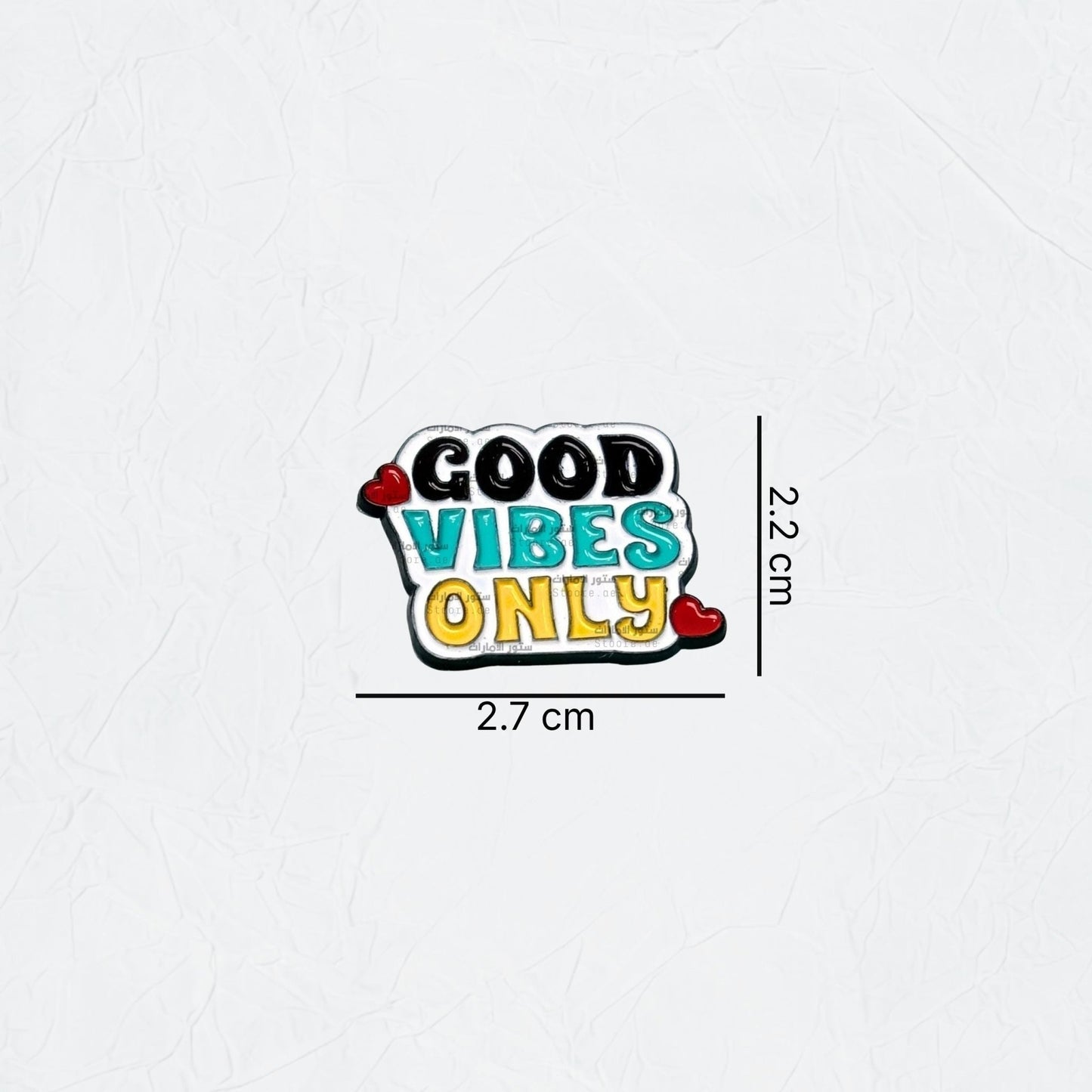 Badge GOOD VIBES ONLY