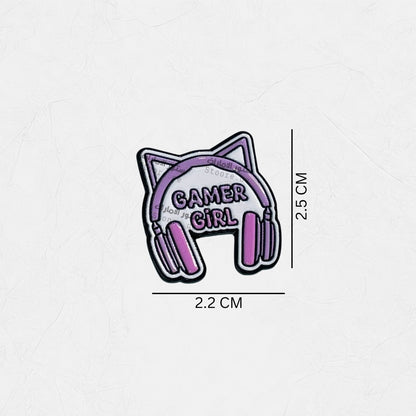 Badge Gamer Girl