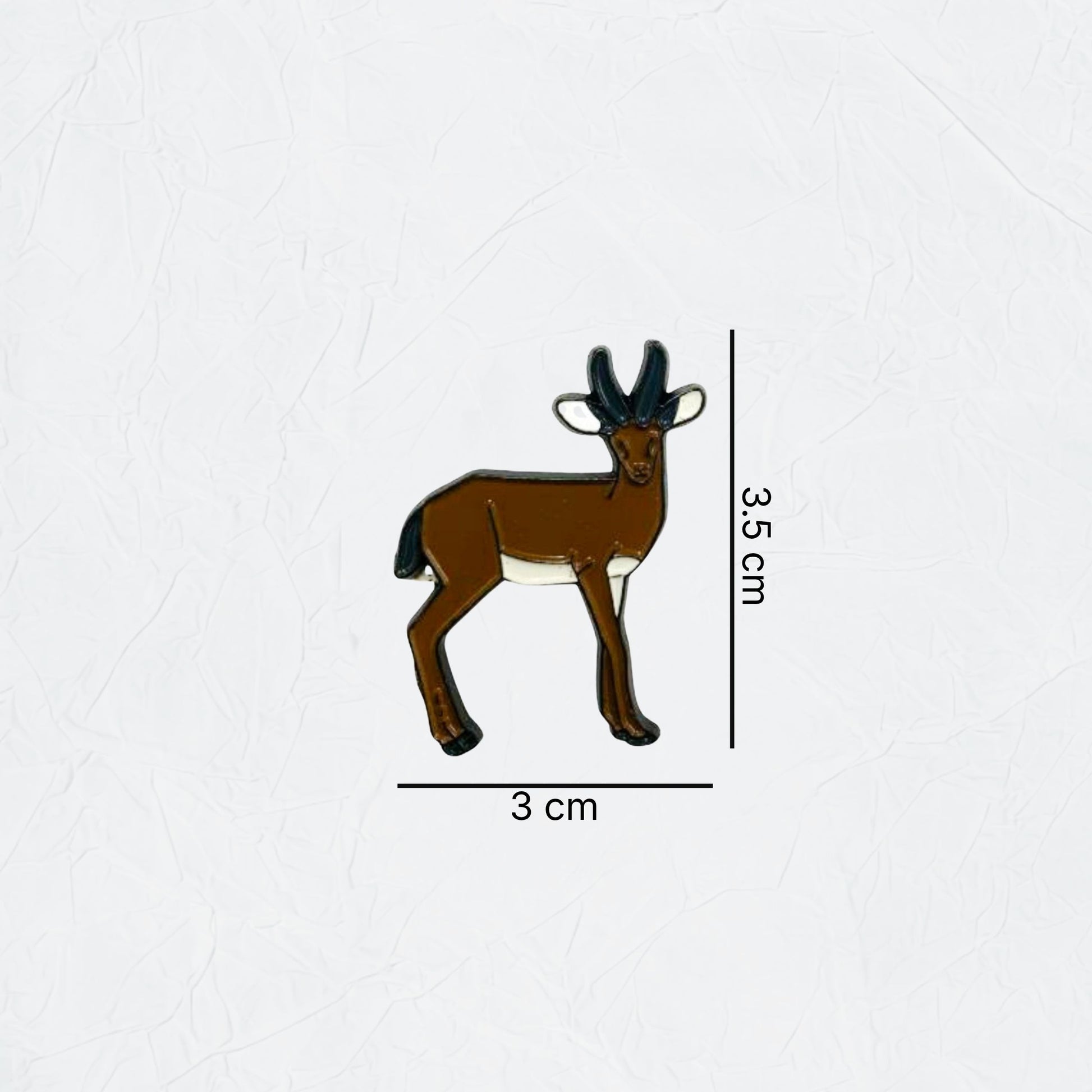 Badge Gazelle 002 - Brown