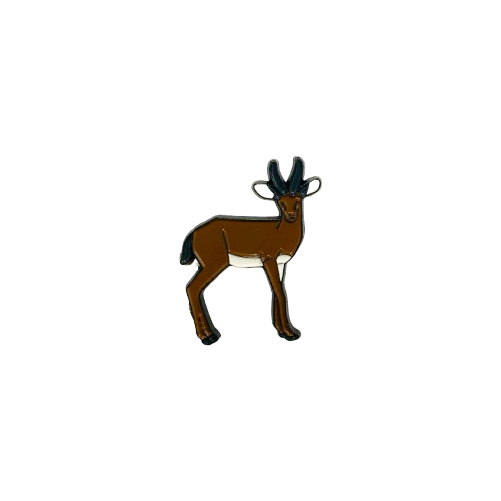 Badge Gazelle 002 - Brown