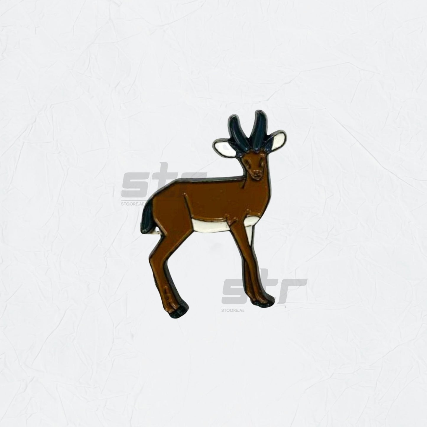 Badge Gazelle 002 - Brown