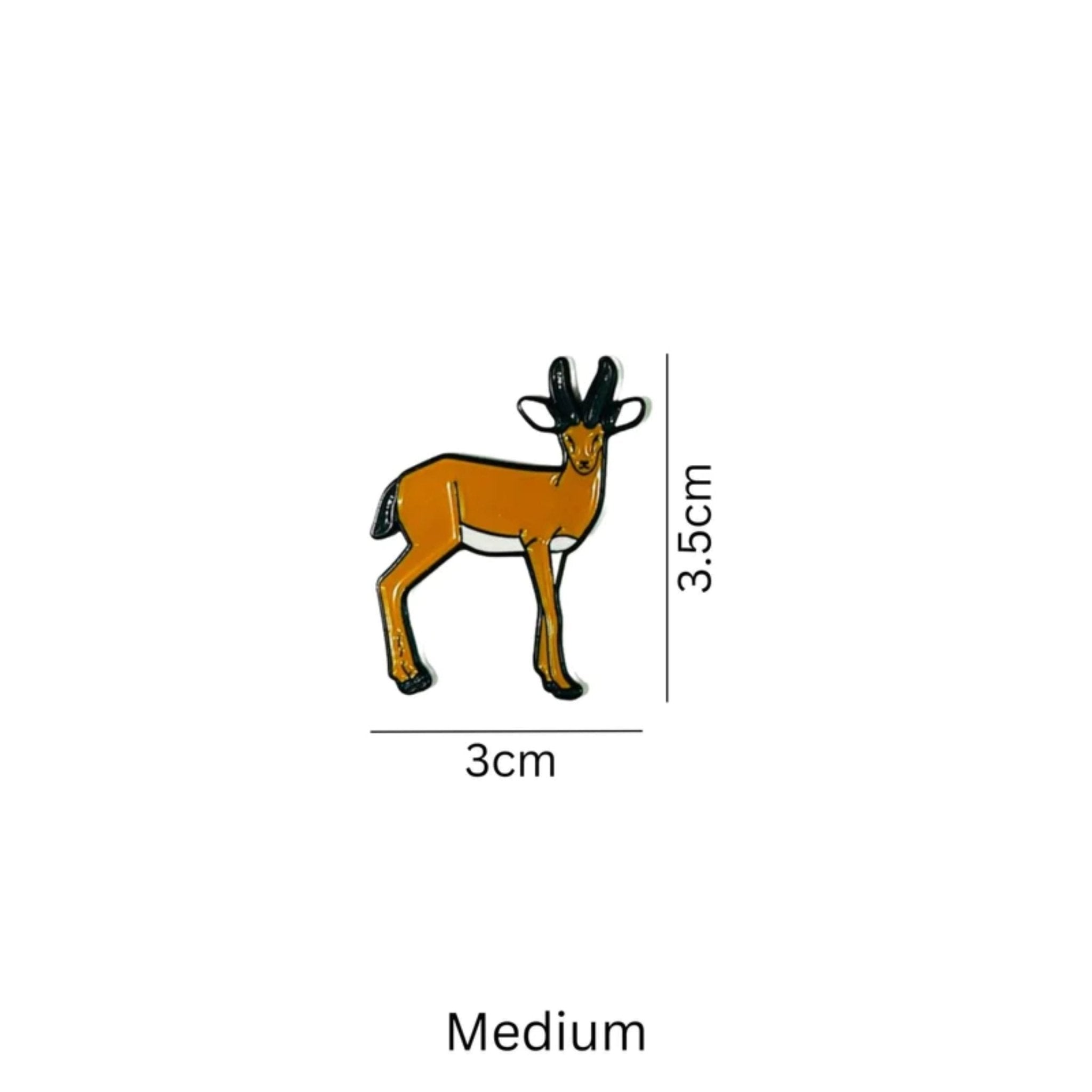 Badge Gazelle 002 - Orange