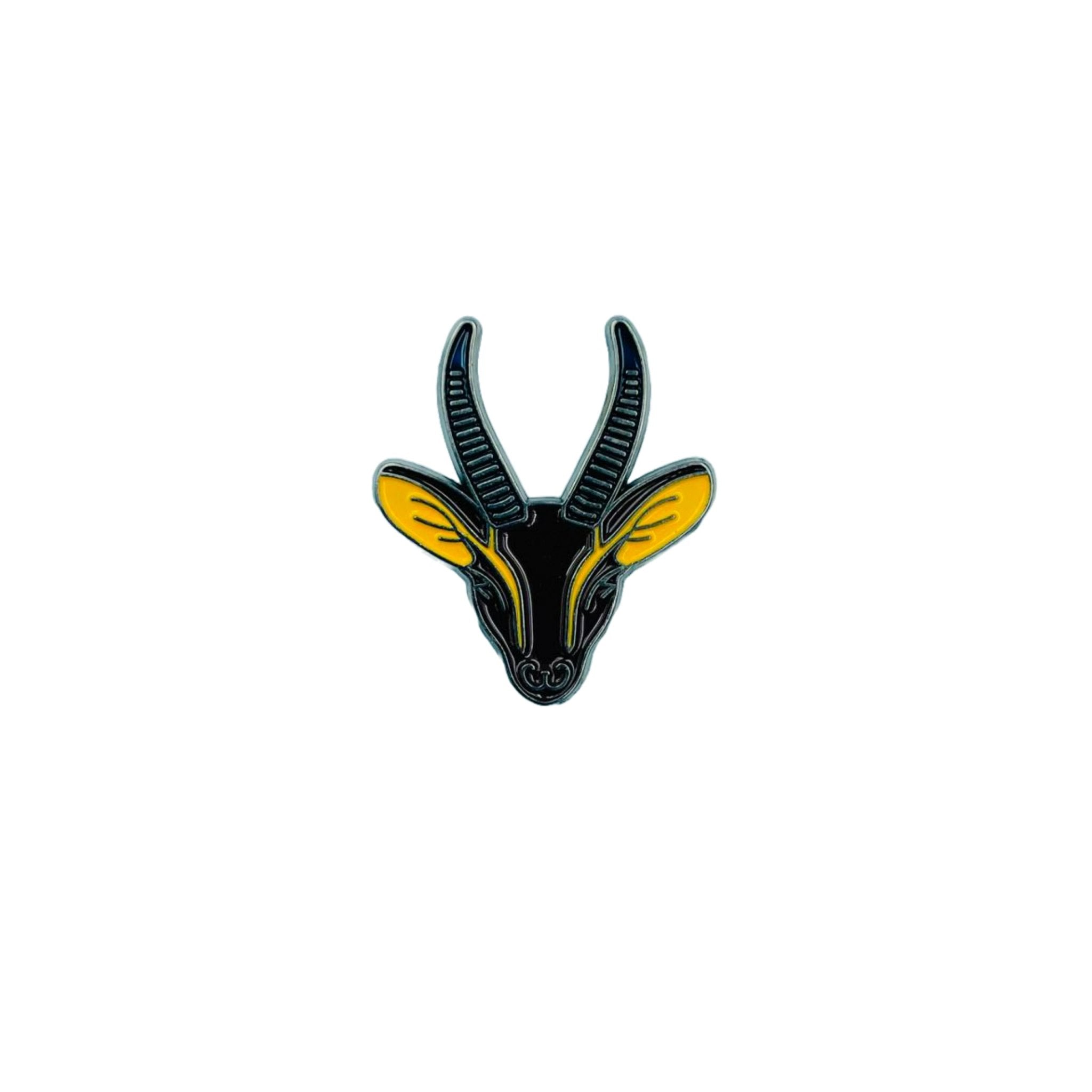 Badge Gazelle - Brown Yellow