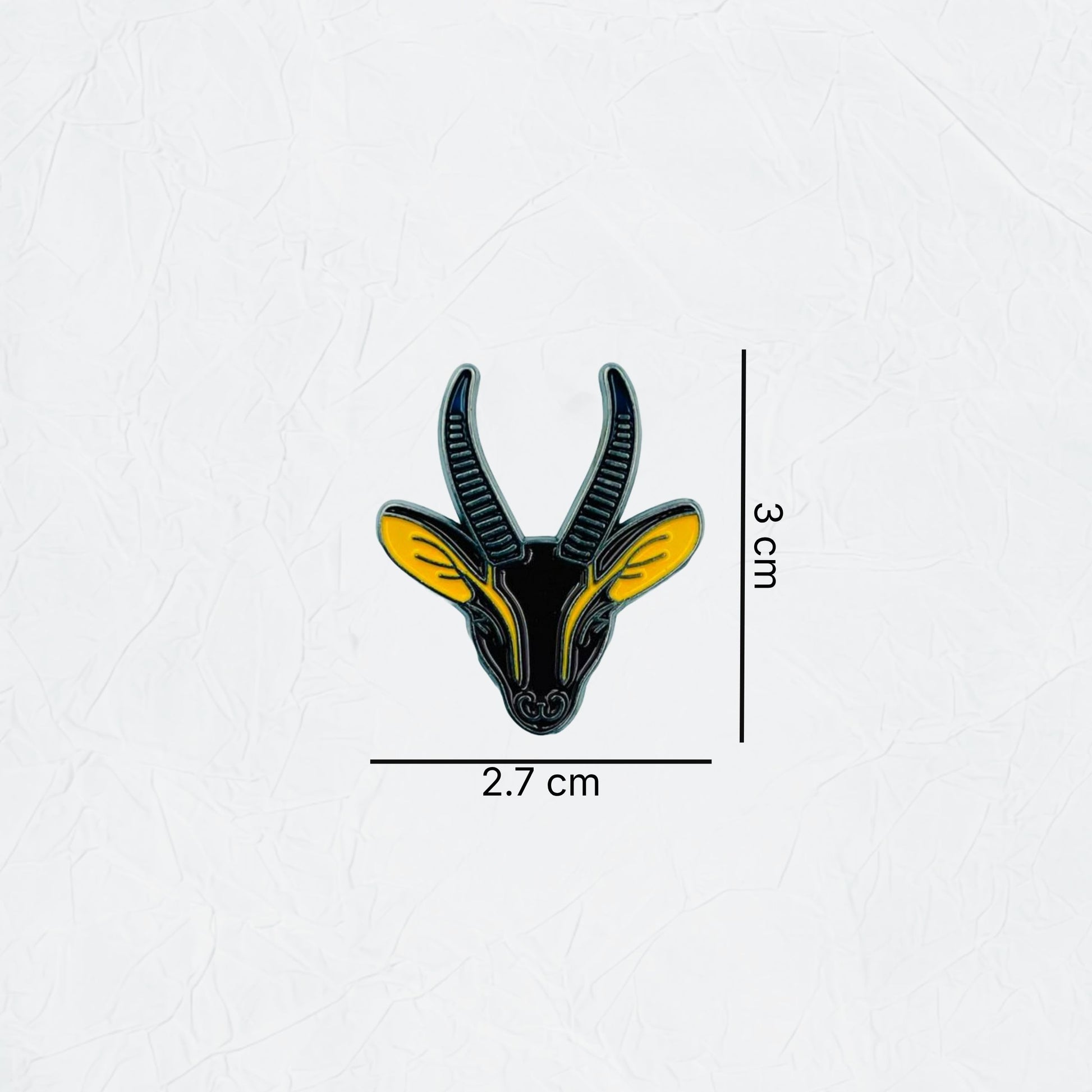 Badge Gazelle - Brown Yellow