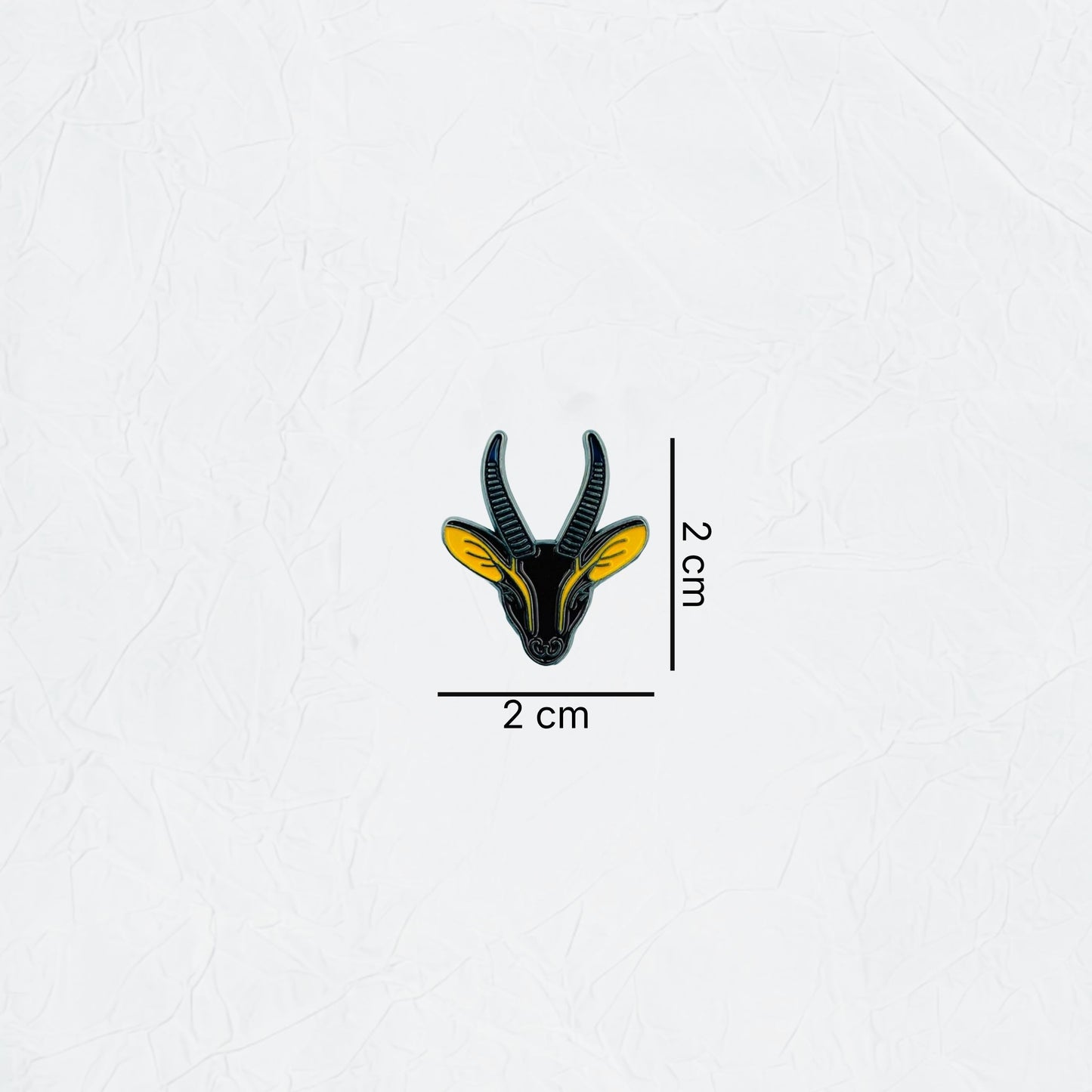 Badge Gazelle - Brown Yellow