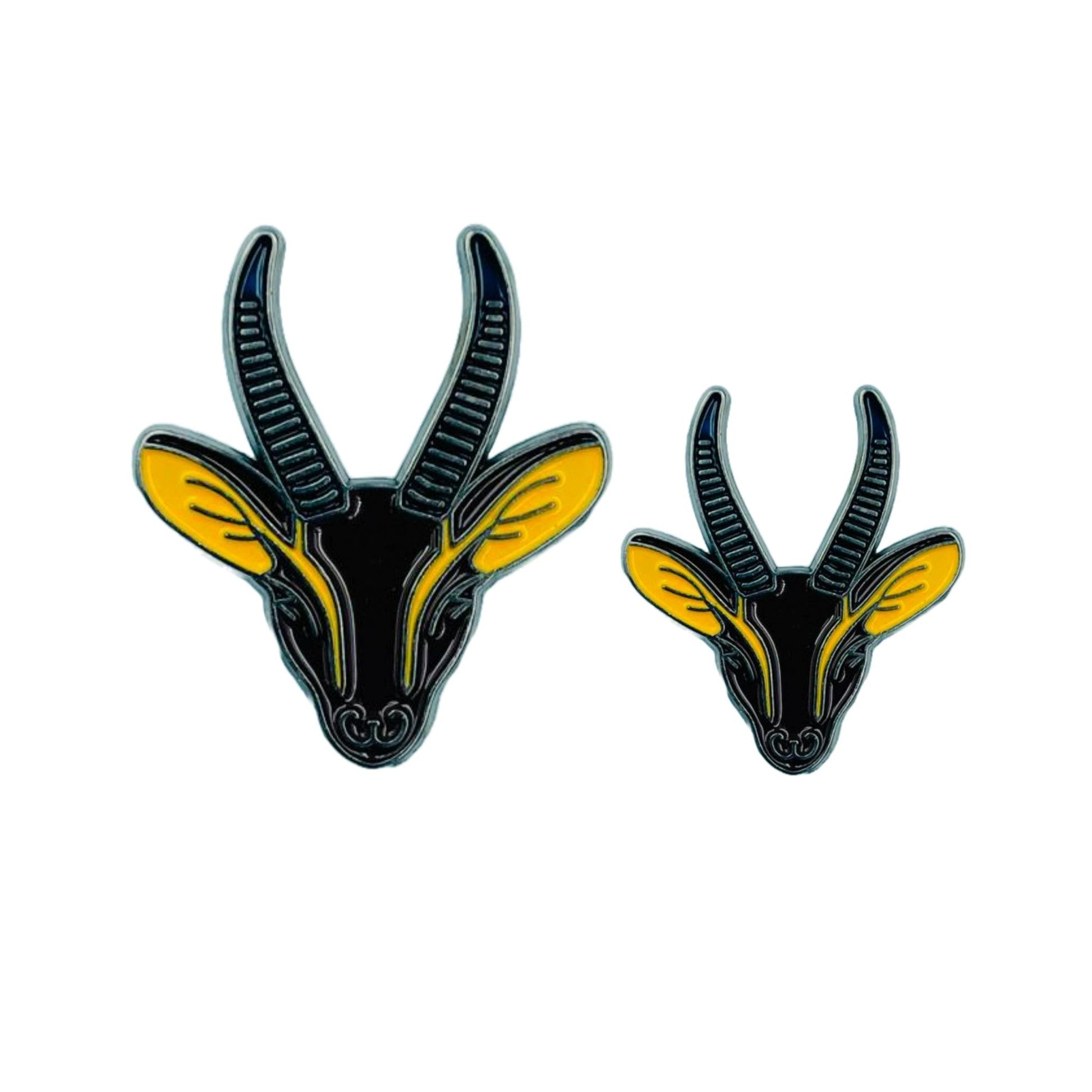Badge Gazelle - Brown Yellow