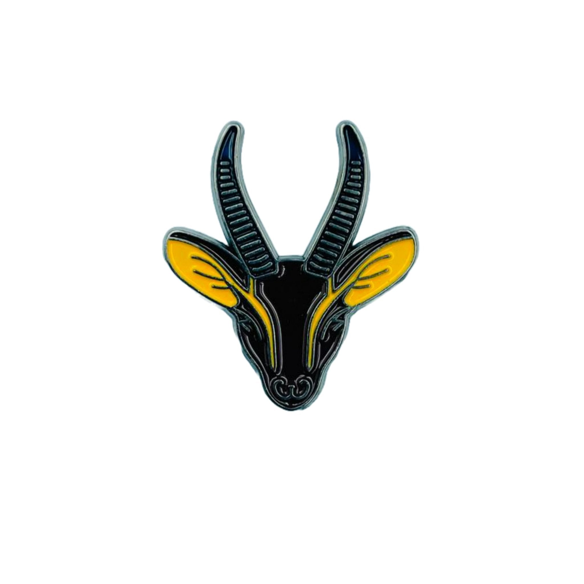 Badge Gazelle - Brown Yellow