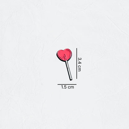 Badge Heart Lollipop - 1