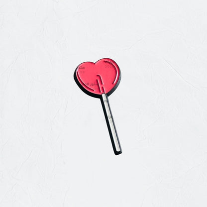 Badge Heart Lollipop - 1
