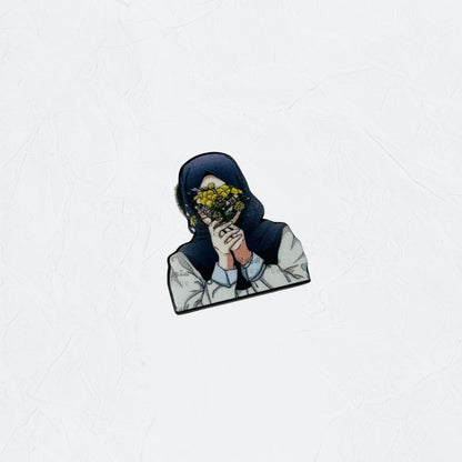 Badge Hijab Girl - 1