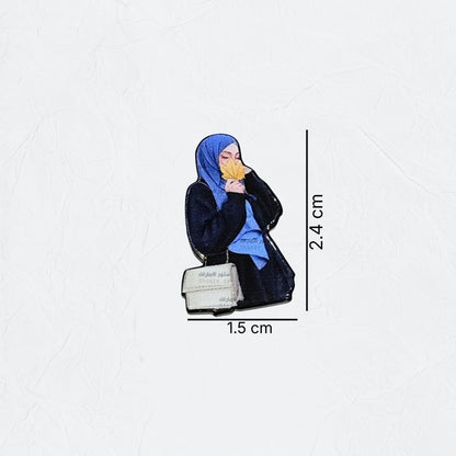 Badge Hijab Girl - 3