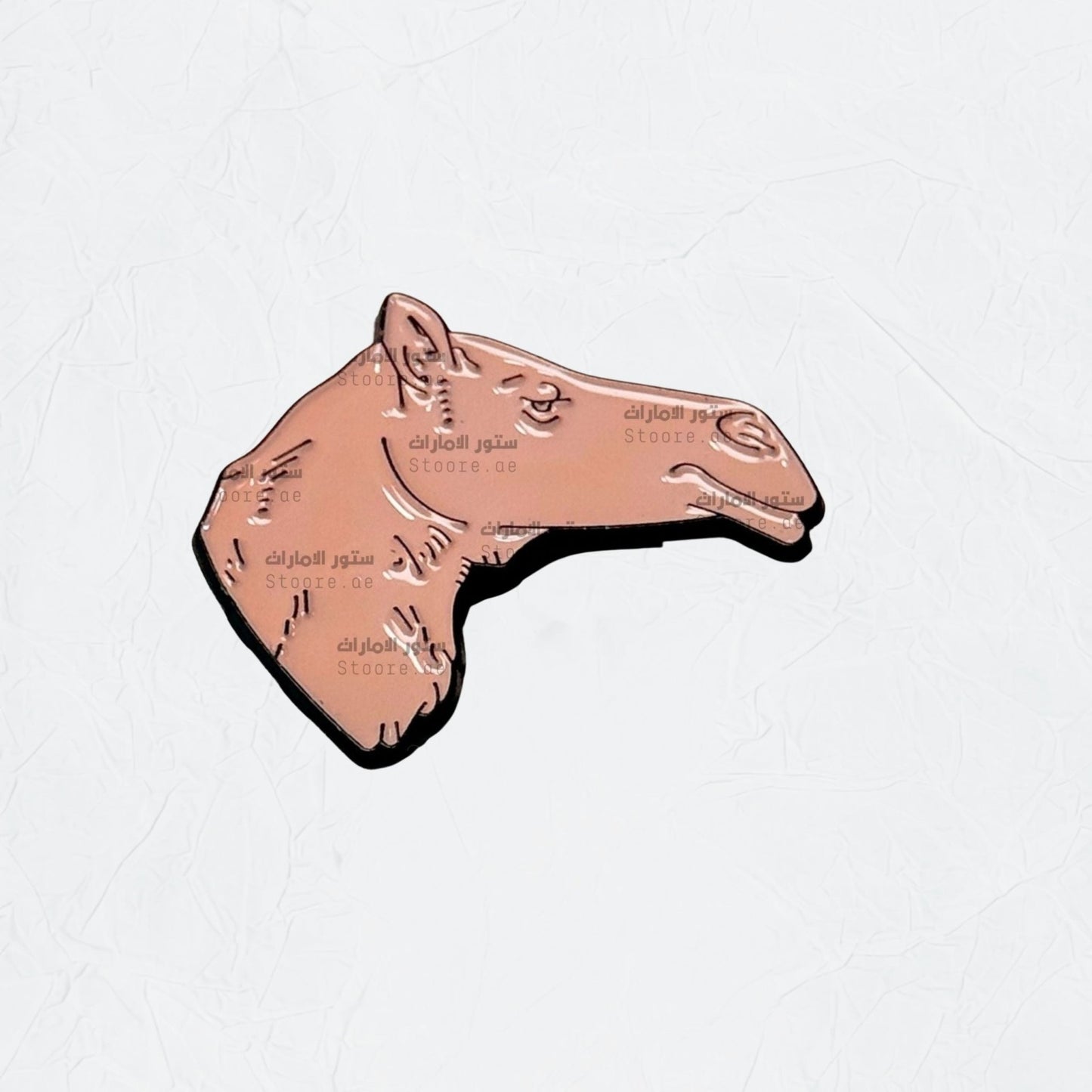 Badge Horse - 3 - Beige