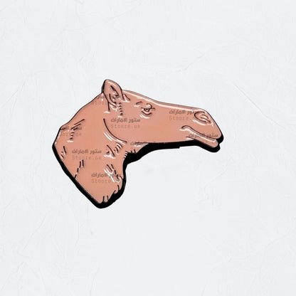 Badge Horse - 3 - Beige