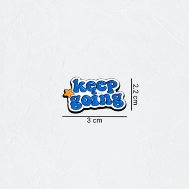 Badge Keep going