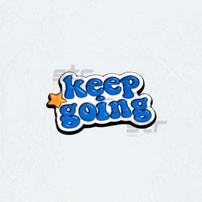 Badge Keep going
