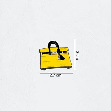 Badge Lady Bag Yellow