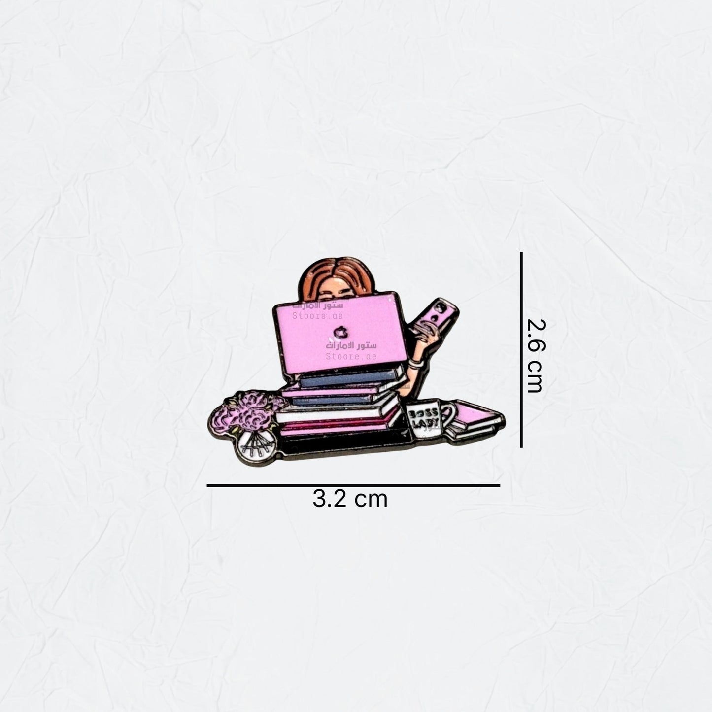 Badge Lady Boss
