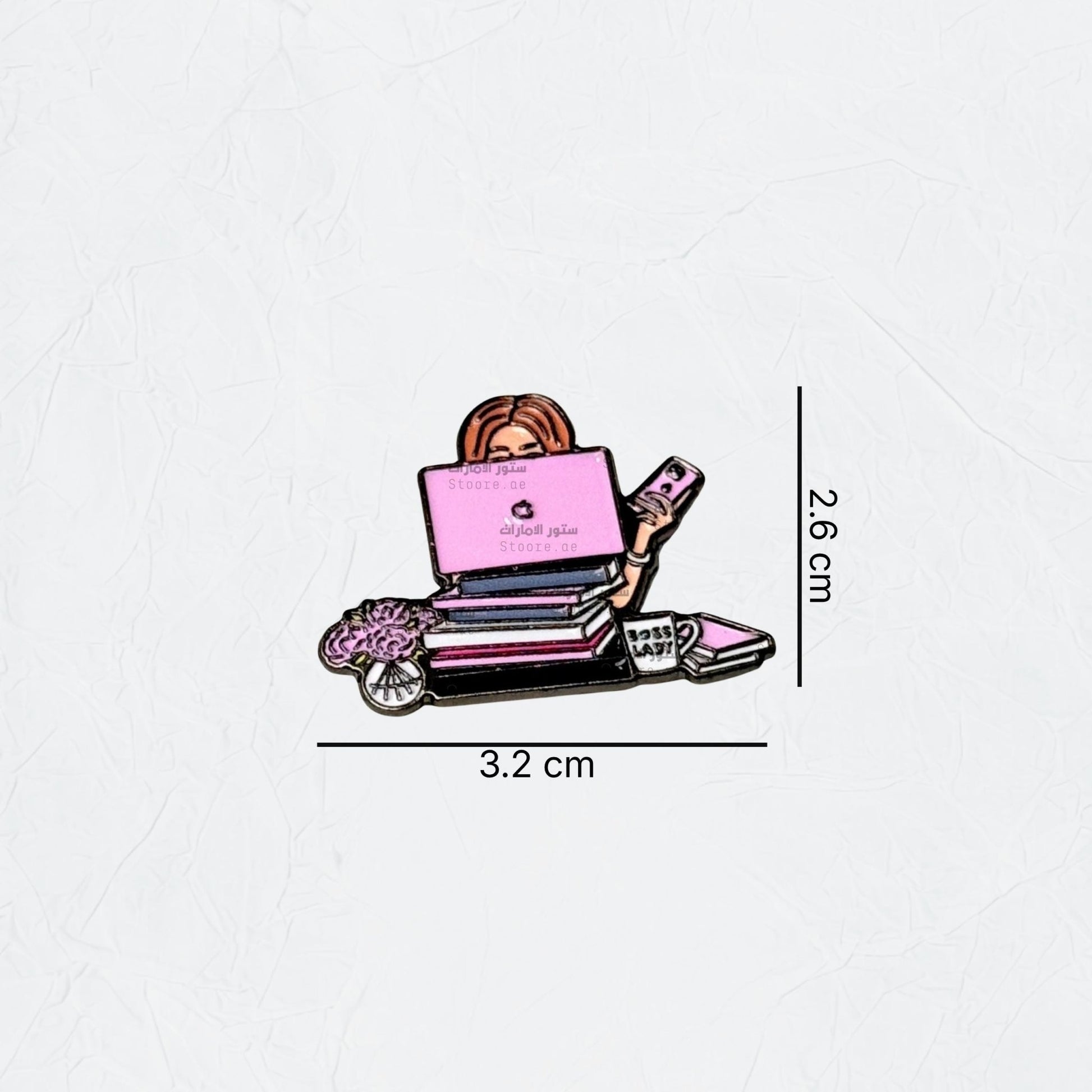 Badge Lady Boss