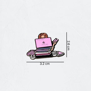 Badge Lady Boss