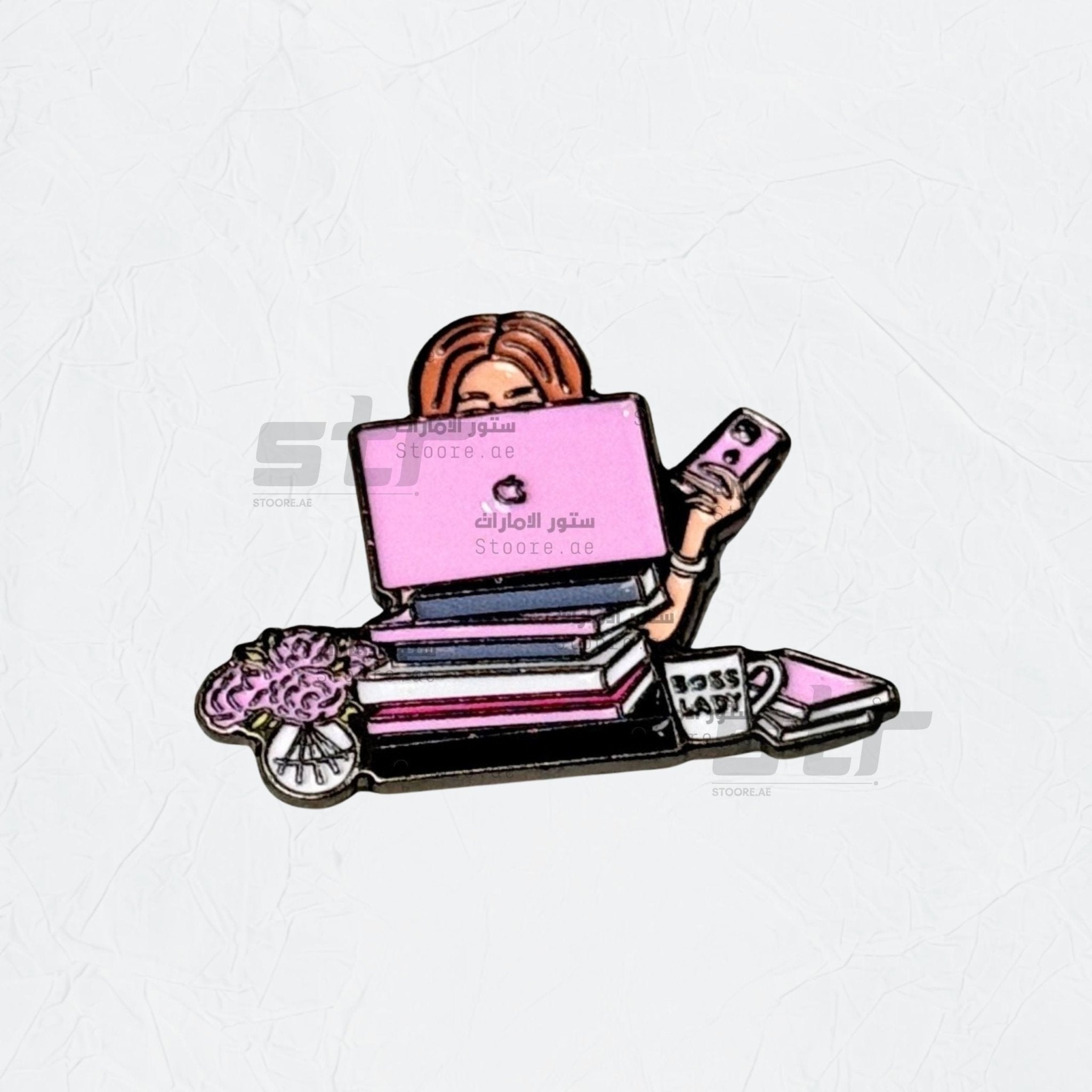 Badge Lady Boss