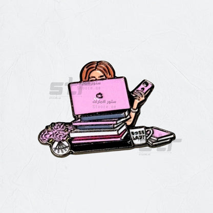 Badge Lady Boss