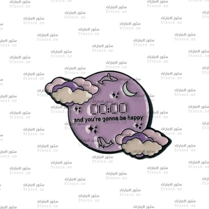 Badge Lavender BTS Zero Clock
