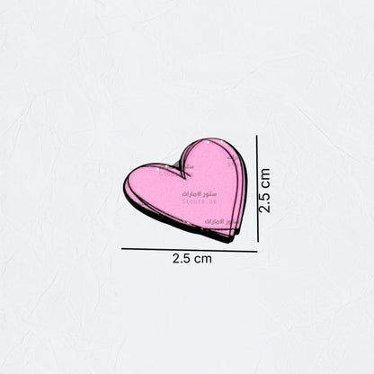 Badge Lavender Heart - 1
