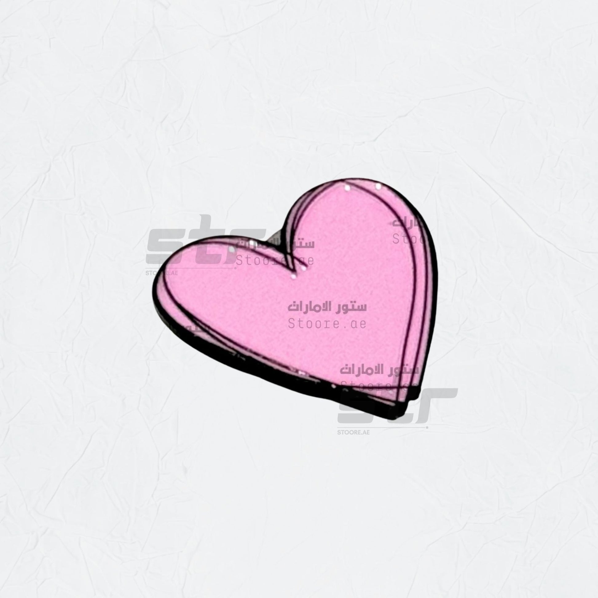 Badge Lavender Heart - 1