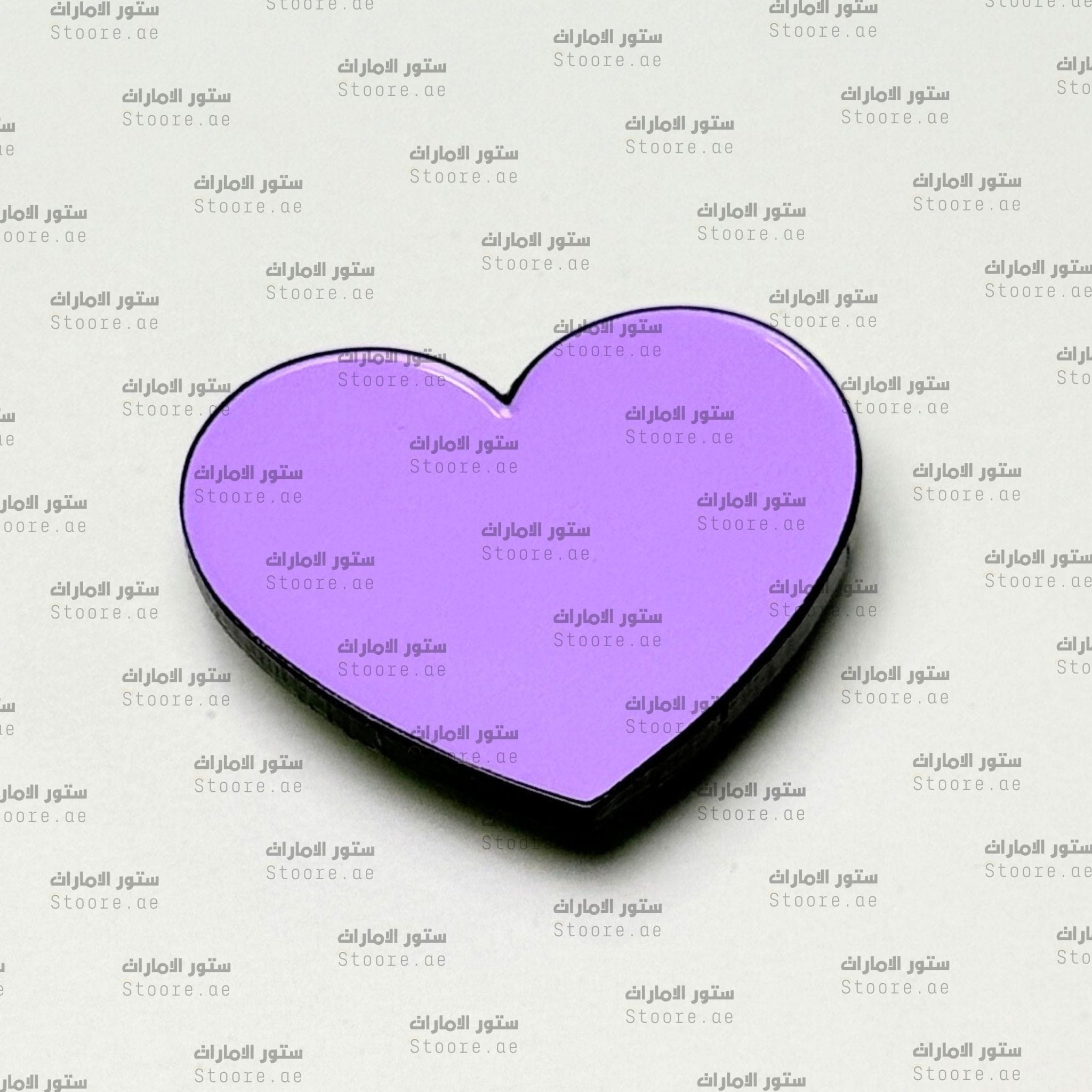 Badge Lavender Heart - 2