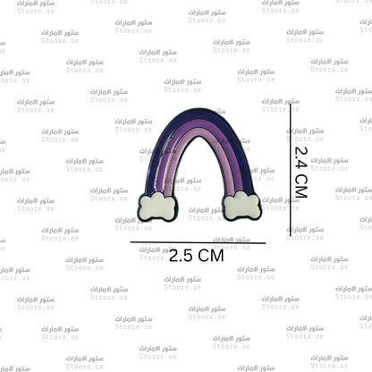 Badge Lavender Rainbow