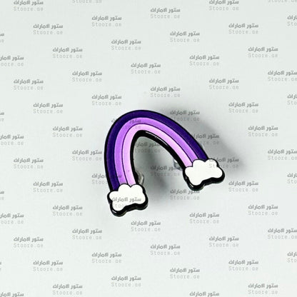 Badge Lavender Rainbow